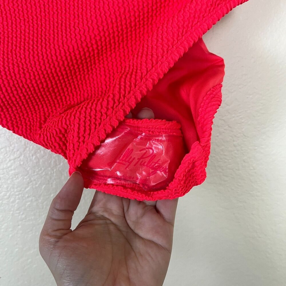 Lilly Pulitzer Women Size 14 Alizee Mizner Red One Piece Swimsuit Beach Vacation - Picture 12 of 12